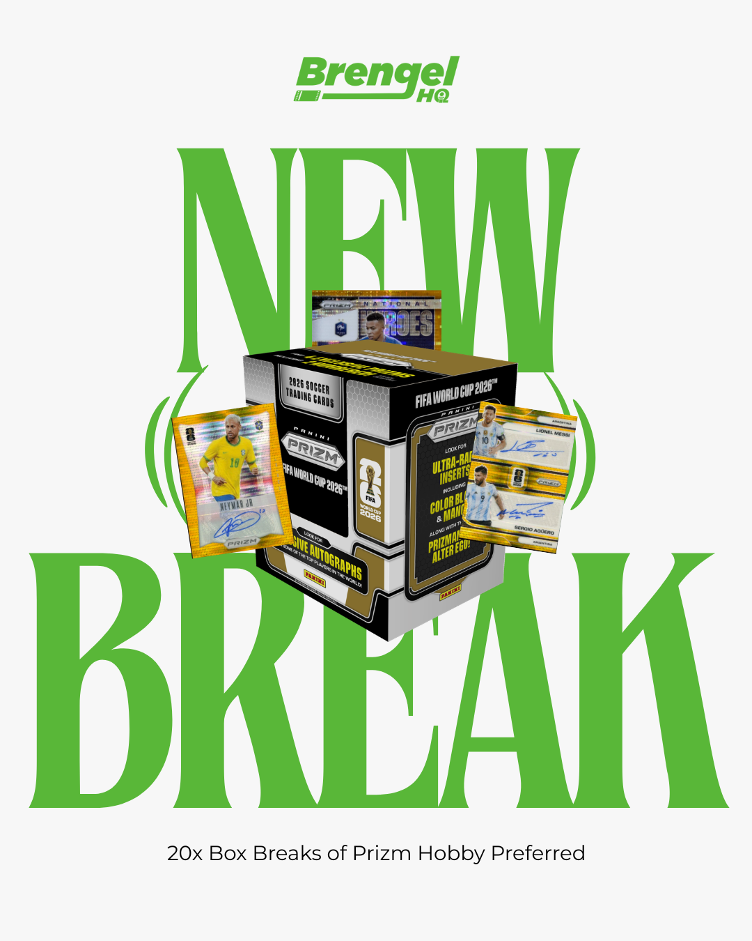 2026 Prizm World Cup Hobby Preferred 20x Box Break #3