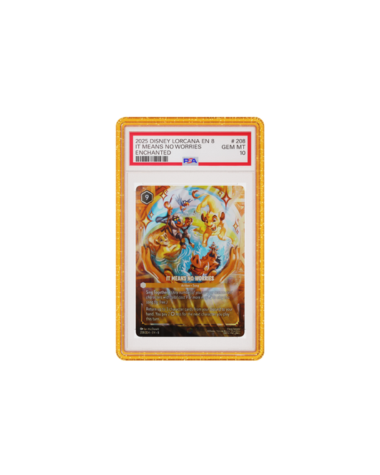Yellow Glitter (PSA) Limited Edition GradedGuard